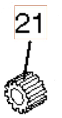 Gear 5321021-15 in the group at Gräsklipparbutiken (5321021-15)