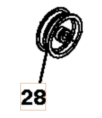 Pulley 5321046-79 in the group at Gräsklipparbutiken (5321046-79)
