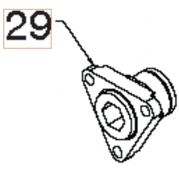 Hub 5321786-13 in the group  at Gräsklipparbutiken (5321786-13)