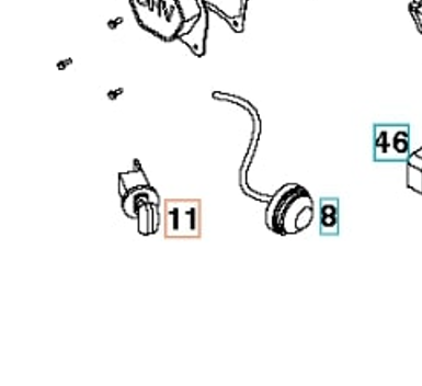 Key Start Assy 5324249-54 in the group  at Gräsklipparbutiken (5324249-54)