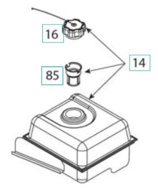 Fuel tank Kpl 5324292-09 in the group  at Gräsklipparbutiken (5324292-09)