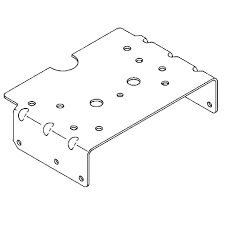 Engine plate 5324292-69 in the group  at Gräsklipparbutiken (5324292-69)