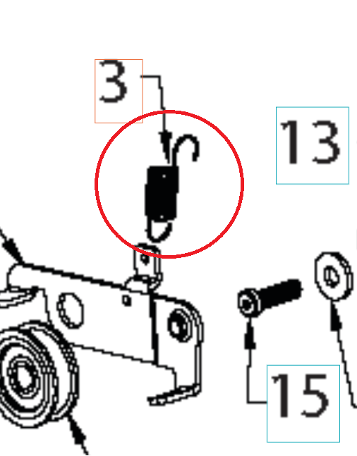 Spring 5324348-59 in the group  at Gräsklipparbutiken (5324348-59)