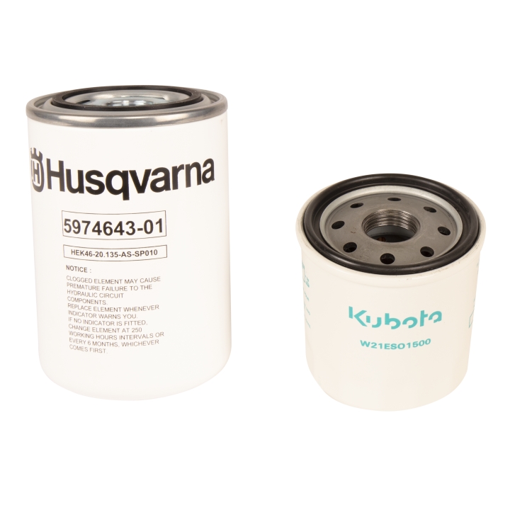 Maintenance kit with engine oil filter and hydraulic oil filter - first 50h in the group  at Gräsklipparbutiken (5349763-02)