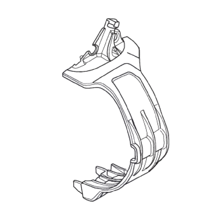 Handle holder right, D130 husq in the group at Gräsklipparbutiken (5352898-01)