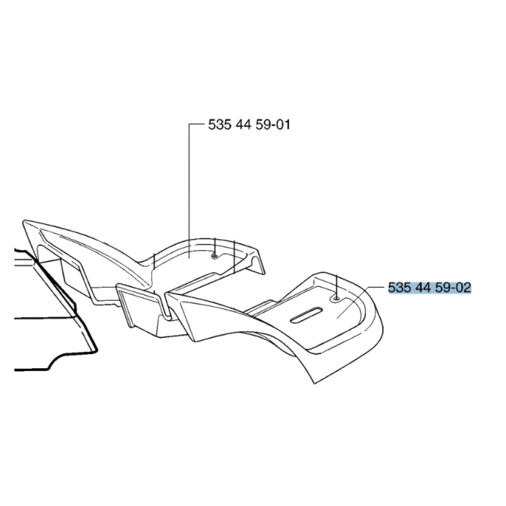 Mat Foot - Right 5354459-02 in the group  at Gräsklipparbutiken (5354459-02)