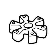 Damper Larger Pinion Flange in the group  at Gräsklipparbutiken (5356054-01)