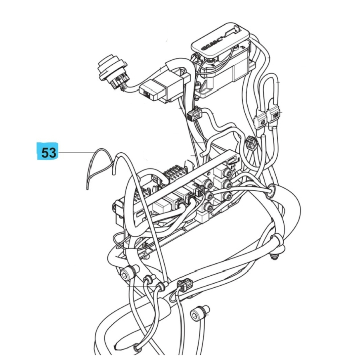 Wiring Assy External Can Conne in the group  at Gräsklipparbutiken (5361052-01)