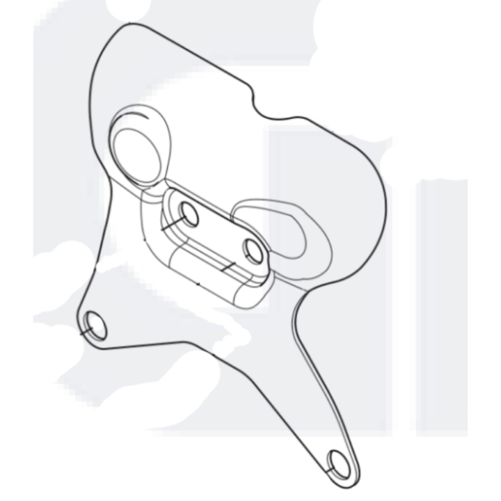 Silencer bracket in the group  at Gräsklipparbutiken (5361838-01)