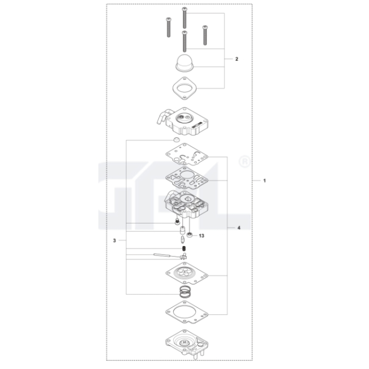 Fuel pump 564XPG in the group  at Gräsklipparbutiken (5363054-01)