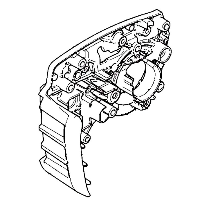 Chassis Assy Rear Handle, Falc 5368855-01 in the group  at Gräsklipparbutiken (5368855-01)