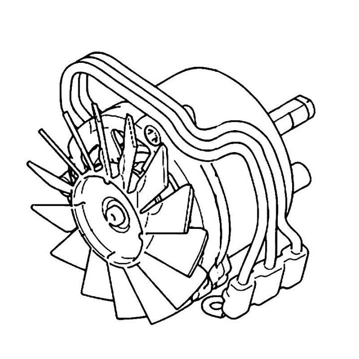 Motor Assy 25 Stack Chainsaw R 5369885-01 in the group at Gräsklipparbutiken (5369885-01)
