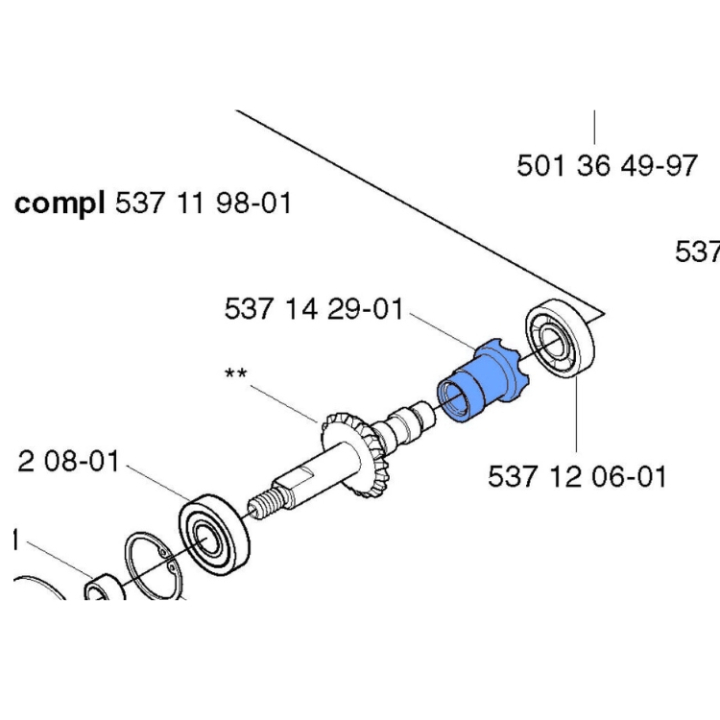 Eccentric 5371429-01 in the group  at Gräsklipparbutiken (5371429-01)