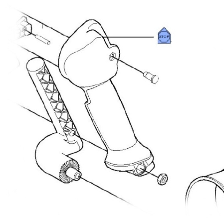 Button 5372777-01 in the group  at Gräsklipparbutiken (5372777-01)