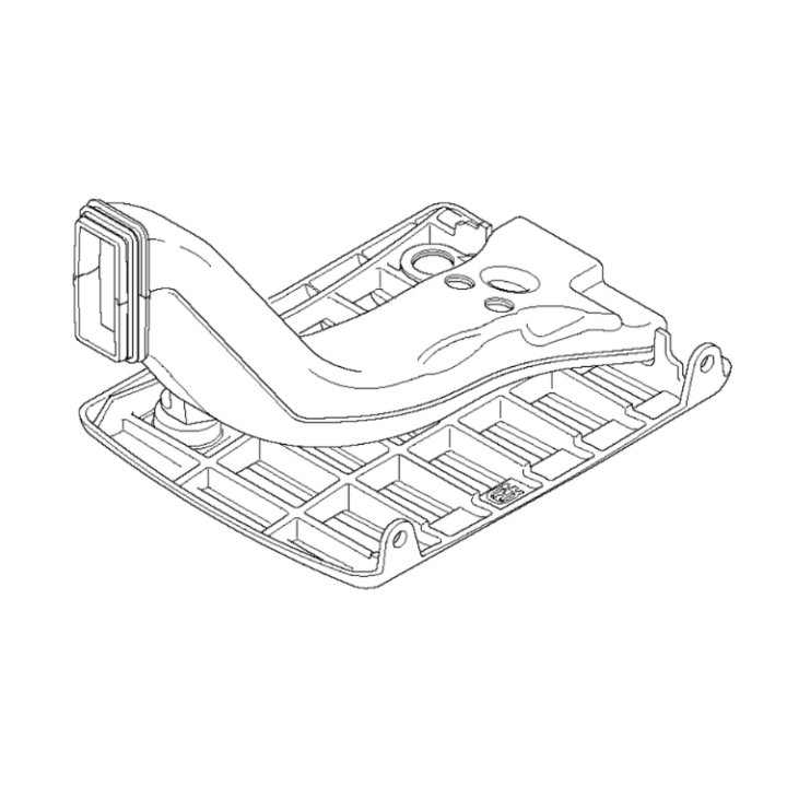 Air duct 5373510-01 in the group  at Gräsklipparbutiken (5373510-01)