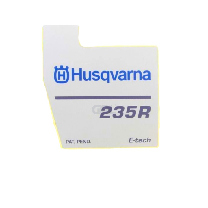 Decal Starter Husqvarna 235R in the group  at Gräsklipparbutiken (5373564-03)