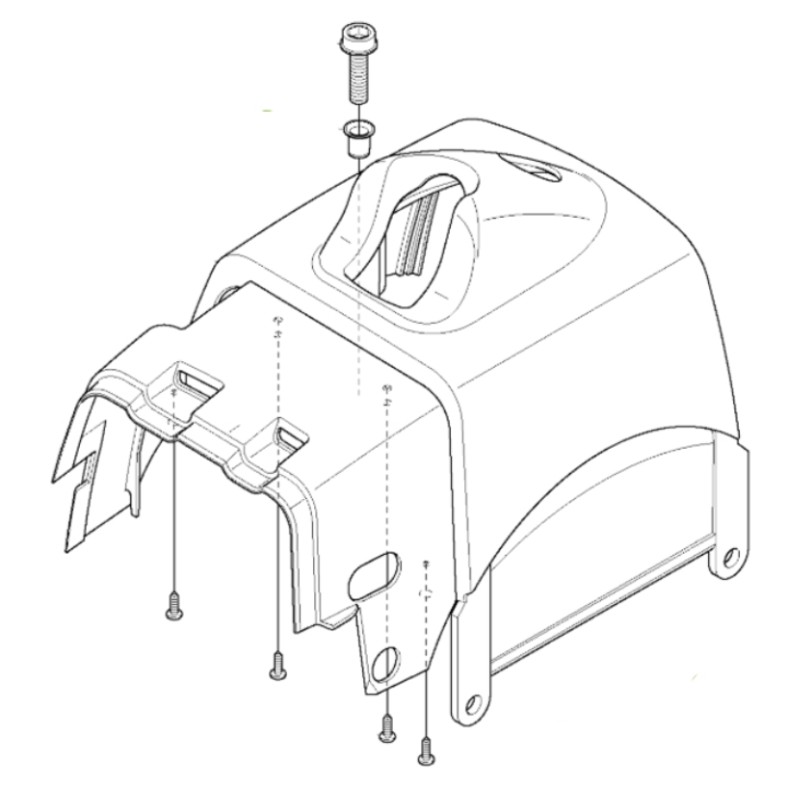 Cylinder Cover 5374144-02 in the group  at Gräsklipparbutiken (5374144-02)