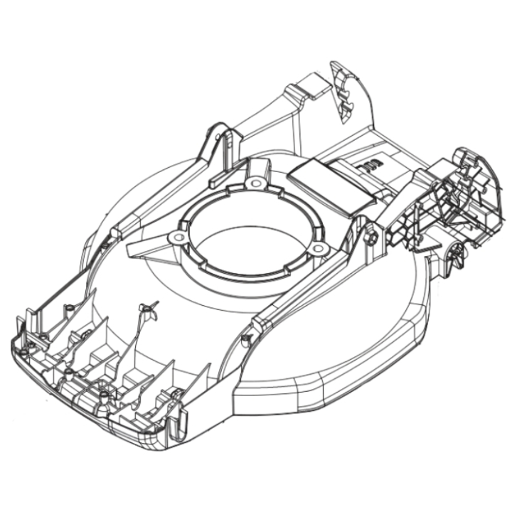 Chassis Lb 144I 5375695-01 in the group  at Gräsklipparbutiken (5375695-01)