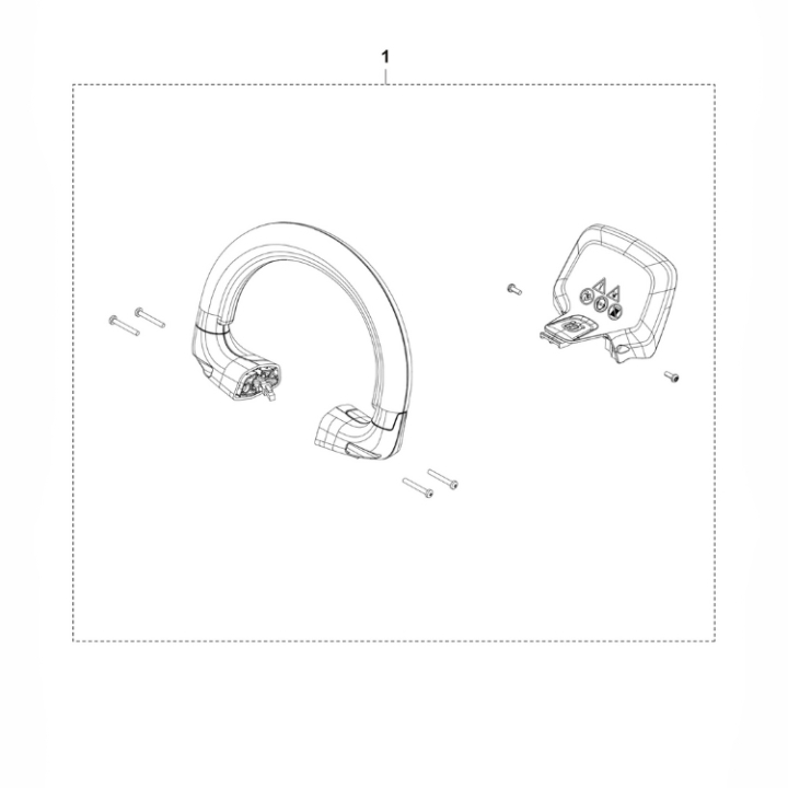 Handle Assy Handle Assy 5376229-01 in the group  at Gräsklipparbutiken (5376229-01)