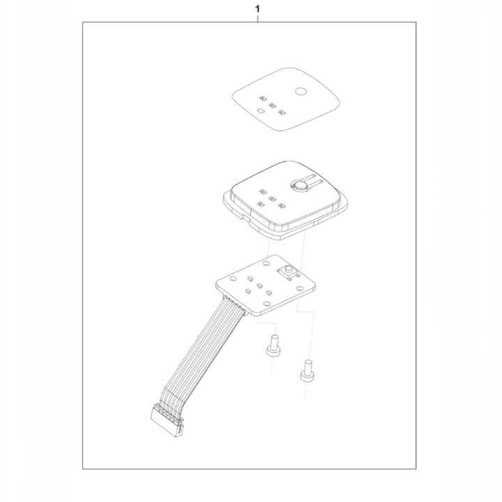 Keypad Keypad Kit 5376239-01 in the group  at Gräsklipparbutiken (5376239-01)