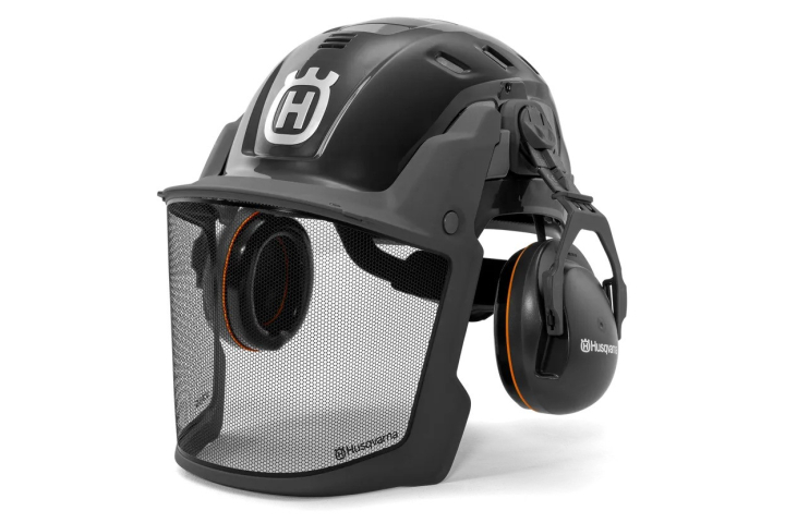 Husqvarna forestry helmet, Technical, grey in the group Forest and Garden Products / Husqvarna Protective clothing/equipment / Protective Helmets at Gräsklipparbutiken (5376446-03)