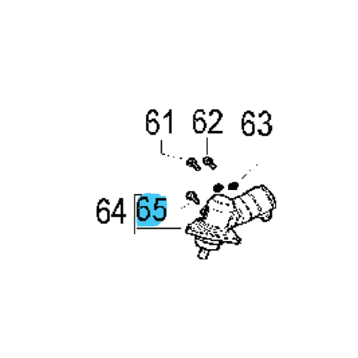 Screw 5382401-51 in the group  at Gräsklipparbutiken (5382401-51)