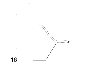 Oil Hose 5382434-56 in the group at Gräsklipparbutiken (5382434-56)