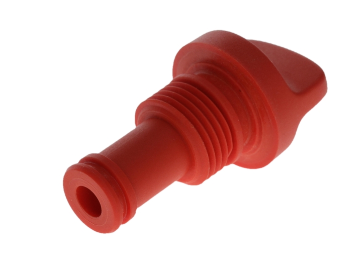 Locking screw, red in the group  at Gräsklipparbutiken (5386644-01)