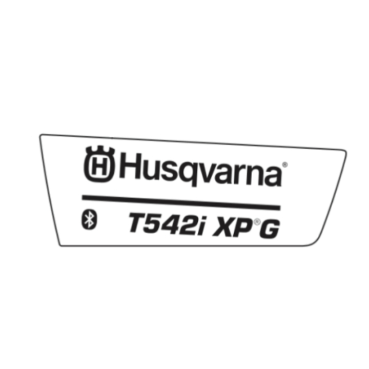 Decal Product T542Ixpg Bt 5388371-03 in the group Spare parts Husqvarna T542i XPG at Gräsklipparbutiken (5388371-03)