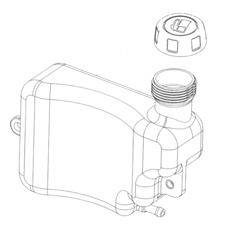 Fuel tank assembly in the group at Gräsklipparbutiken (5401099-01)