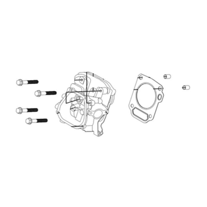 Cylinder head kit in the group at Gräsklipparbutiken (5401746-01)