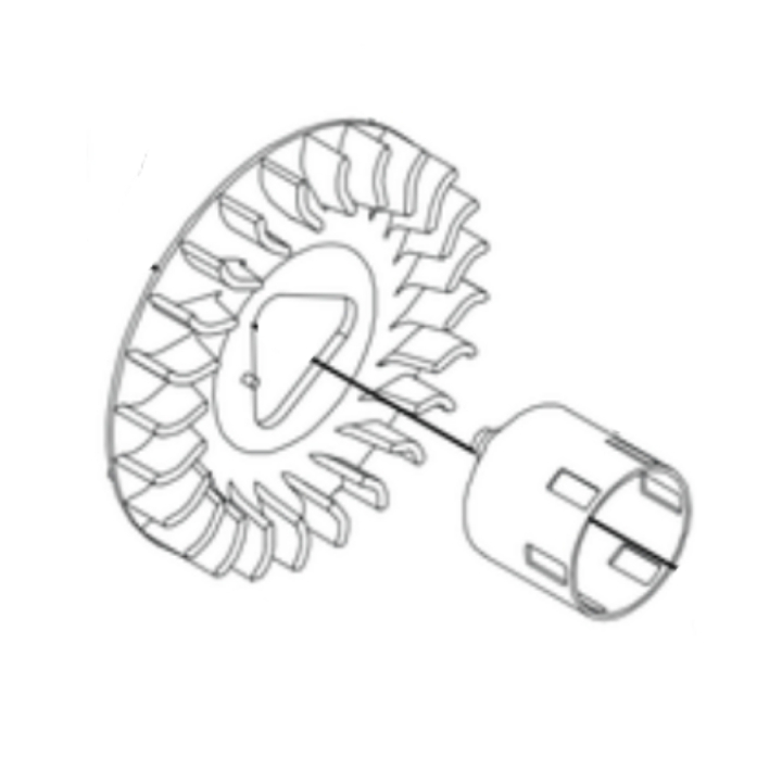 Impeller in the group at Gräsklipparbutiken (5401810-01)