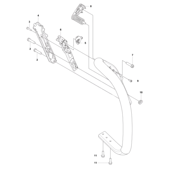 Handle kit heated grips 564XPG in the group  at Gräsklipparbutiken (5401943-02)