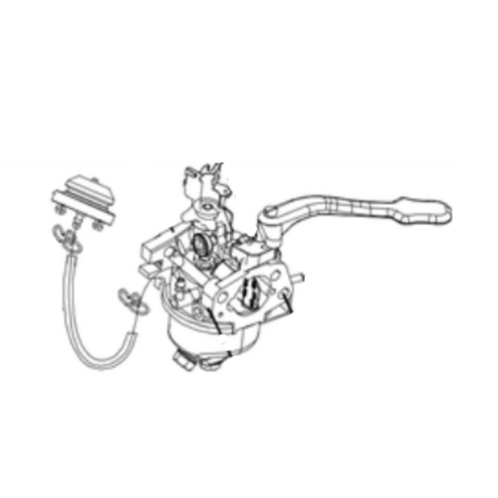 Carburettor in the group at Gräsklipparbutiken (5401959-01)