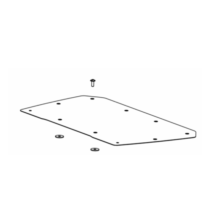 Plate kit top cover a 100 in the group  at Gräsklipparbutiken (5402300-01)