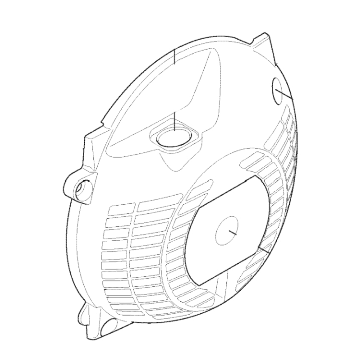 Starter Housing 5440958-04 in the group  at Gräsklipparbutiken (5440958-04)