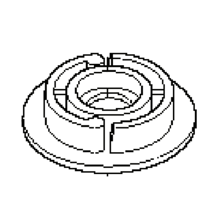 Starter pulley, Upper in the group  at Gräsklipparbutiken (5443041-01)