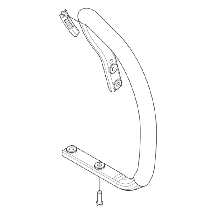 Front handle assembly 550i XPG in the group at Gräsklipparbutiken (5460597-02)