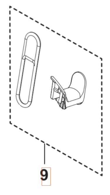 Cable Hook Kit 5460905-01 in the group  at Gräsklipparbutiken (5460905-01)