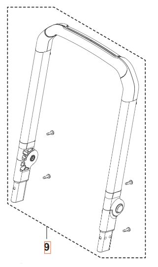 Foldable Handle 5460922-01 in the group  at Gräsklipparbutiken (5460922-01)