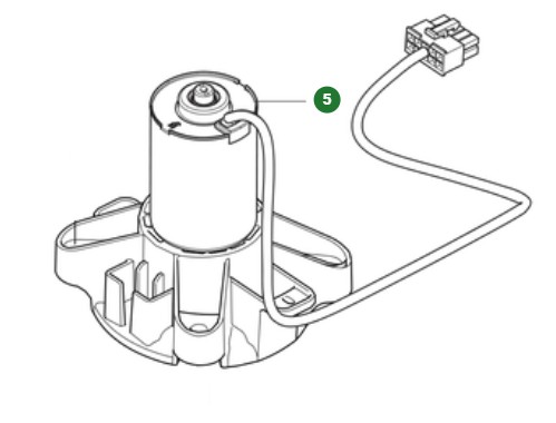Cutting motor front Gardena Sileno Max, Sileno Free in the group at Gräsklipparbutiken (5466779-02)