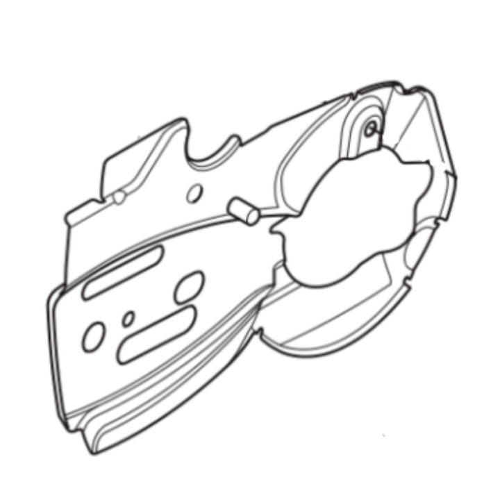 Chain guide plate assembly in the group at Gräsklipparbutiken (5471182-01)