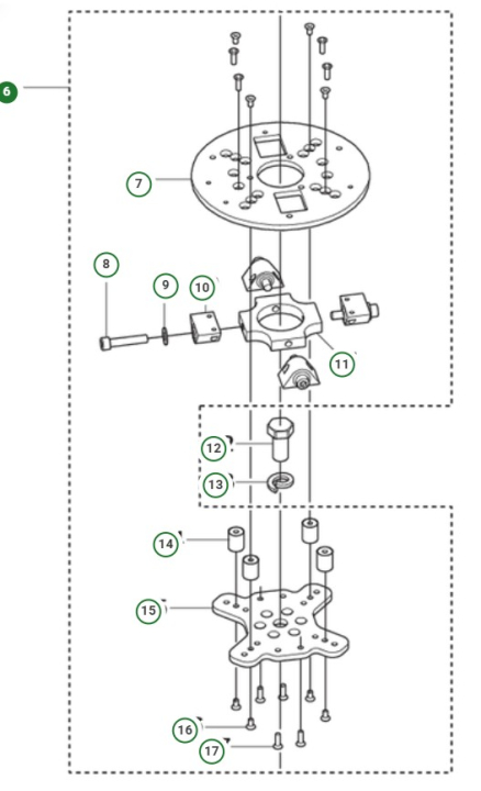 Holder assembly grind holder 270 p in the group at Gräsklipparbutiken (5475732-01)
