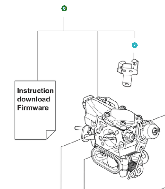 Carburettor kit at 15C in the group  at Gräsklipparbutiken (5478426-01)