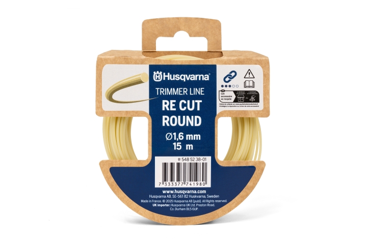 Husqvarna trimmer line re cut in the group at Gräsklipparbutiken (5485238-01)