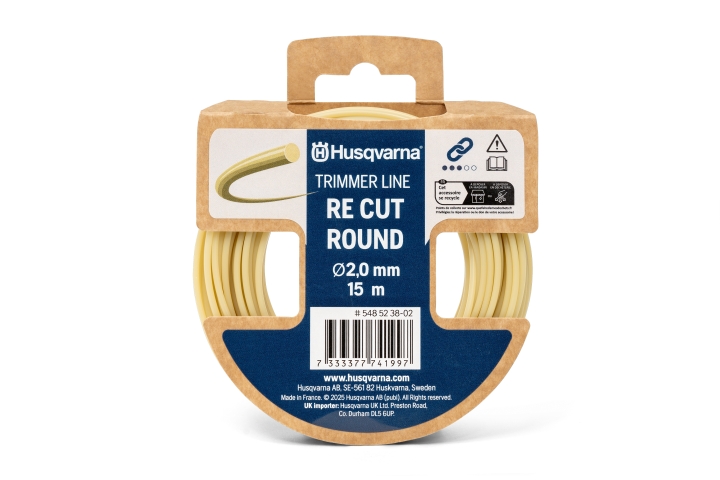 Husqvarna trimmer line re cut in the group  at Gräsklipparbutiken (5485238-02)