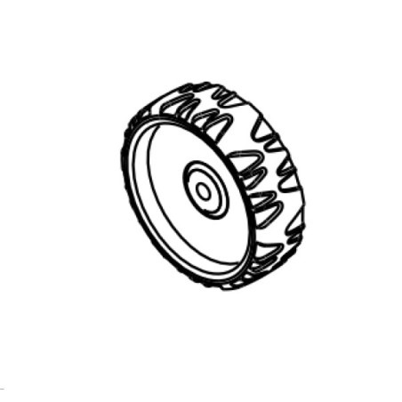 Wheel Kpl 5744509-02 in the group  at Gräsklipparbutiken (5744509-02)