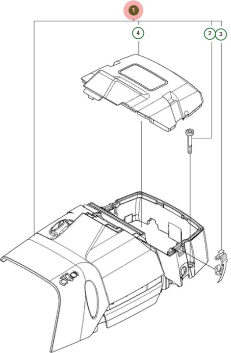 Cylinder Cover Kpl 5744582-02 in the group at Gräsklipparbutiken (5744582-02)