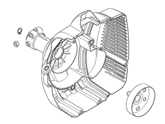 Clutch cover Kpl in the group  at Gräsklipparbutiken (5747942-01)