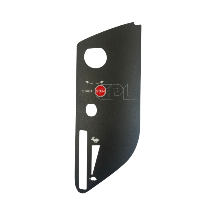 Control panel decal HST, no choke in the group at Gräsklipparbutiken (5752227-02)